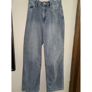 Oats NY Wide Leg Stretch Luxe Denim S 4/27 Blue boho Spring Capsule Jean